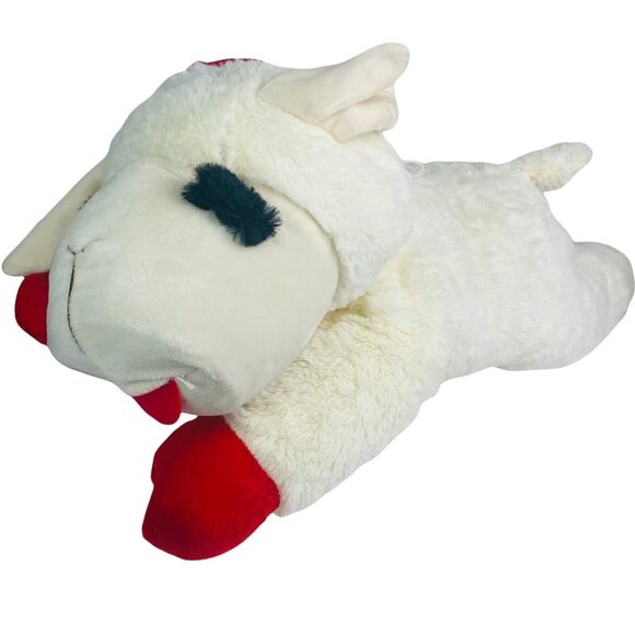 Lamb Chop The Legend Classic Media Inc Stuffed Plush Toy Animal 2017 White Santa - Picture 1 of 11
